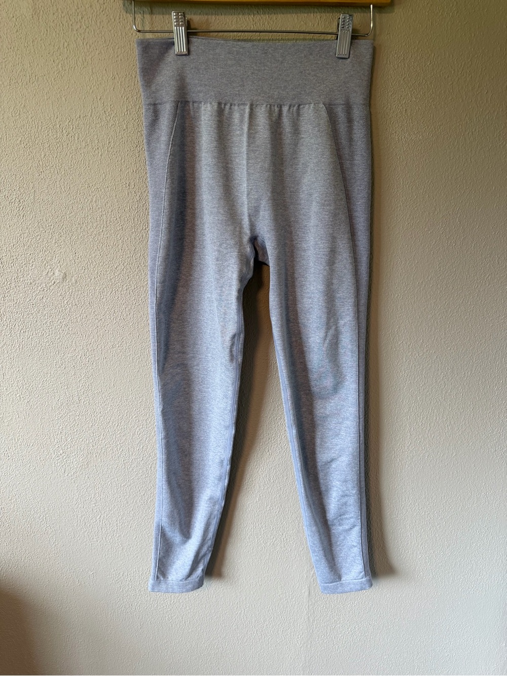 Gymshark Light Purple Gray High Waisted Leggings Size Large